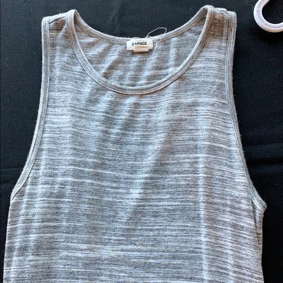 🦄 4/$40 Garage Grey Maxi Dress With Slit - Picture 3 of 4